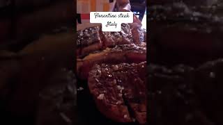 Italian Bistecca alla Fiorentina Florentine Steak florence italy steak [upl. by Norod]