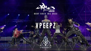 2nd Place Vpeepz  Body Rock Jrs 2023 VIBRVNCY Front Row 4K [upl. by Lemak]