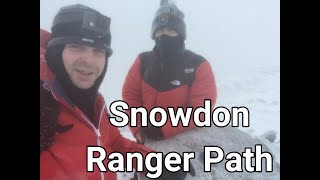 Snowdon Ranger Route Winter [upl. by Aymik]