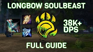 GW2 Longbow Soulbeast Full PvE Build Breakdown Guide and Coaching with timestamps [upl. by Hafler]