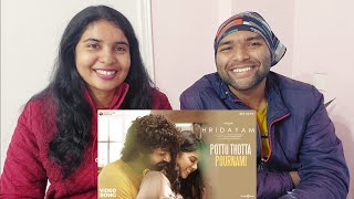 Pottu Thotta Pournami Song Reaction l Hridayam  Pranav Kalyani Hesham Sachin Megha  Kaithapram [upl. by Shep949]