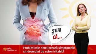 Știai că probioticele ameliorează simptomele sindromului de colon iritabil [upl. by Dominic]