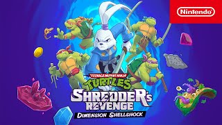 Teenage Mutant Ninja Turtles Shredders Revenge  Dimension Shellshock Announcement Trailer [upl. by Ruhtra]