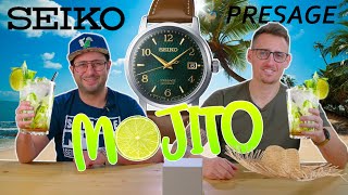 SEIKO PRESAGE MOJITO  un des plus beaux cadrans vert du marché [upl. by Sudbury]