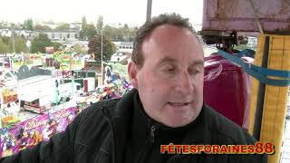 Fête foraine de Dijon interview dHervé MEYER [upl. by Michaeu]