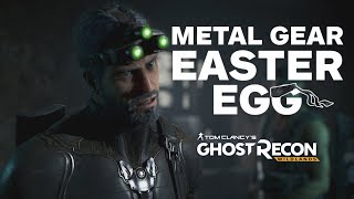 Sam Fisher se despide de Solid Snake  Ghost Recon Wildlands Metal Gear Solid Easter Egg [upl. by Asle]