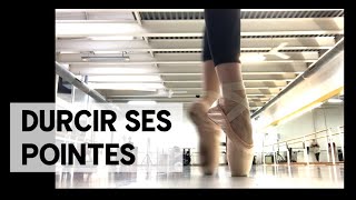 DANSE  comment durcir ses POINTES  prolonger leur durée de vie [upl. by Abey]