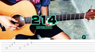 214  Rivermaya  Fingerstyle Guitar Tabs Chords [upl. by Ahsiekim]