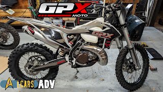 New GPX tse300R 1st start [upl. by Yesrej]