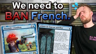 quotUnfinity but Im Frenchquot Cant Be Your Deck Theme  Commander Deck Roasting [upl. by Terriss720]