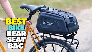 Top 5 Best Bike Rear Seat Bag 2024 Bicycle Bag For Rear Rack [upl. by Bauske408]