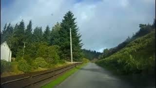 Autumn Road Trip Drive With Scottish Music On History Visit To Ochil Hills Perthshire Scotland [upl. by Okiram804]