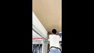 Painter Applying putty  Puttying for renovation putty 241109 [upl. by Roderic]