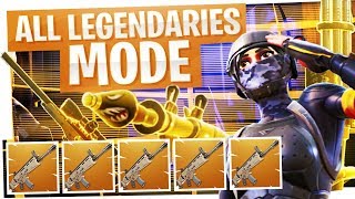 New All Legendaries Mode in Fortnite [upl. by Tuckie199]