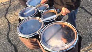 Western Michigan marching band practices for Thursdays Detroit Lions football game [upl. by Blus]