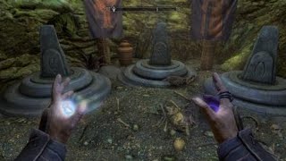 SKYRIM  ASHFALLS TEAR Entrance Pillar Puzzle Solution [upl. by Ninette]