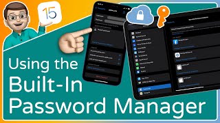 Using the BuiltIn iCloud Password Manager [upl. by Aiht]