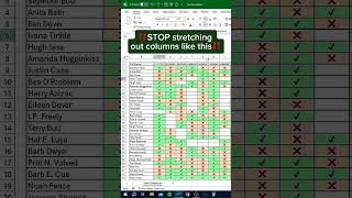 👉☺how to freeze first column and row in excel🔥🔥excel exceltips exceldataanalytics viralvideo [upl. by Yaluz409]