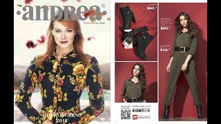 Nuevo catalogo Vestir Andrea 2018 Otoño Invierno [upl. by Paderna93]