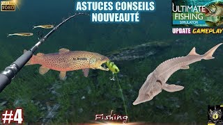 ULTIMATE FISHING SIMULATOR 4 GAMEPLAY ASTUCES TIPS TUTO JEU DE PÊCHE EN MER LAC 2017 FR [upl. by Sullivan]