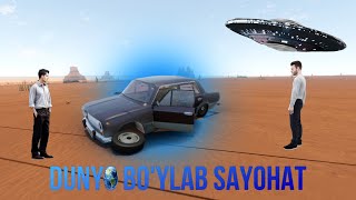 Dunyo Boylab Sayohat  The Long drive  Uzbek TIlida [upl. by Aseefan]