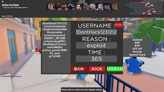 banning arsenal  counter blox hackers 9 [upl. by Naivatco992]