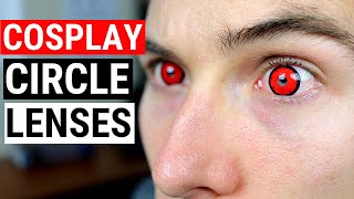 Cosplay Contacts and Circle Lenses For Beginners  3 Tips on Circle Lenses for Cosplay [upl. by Mccowyn]