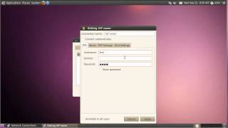 How to create DSL PPPoE connection on Ubuntu [upl. by Mccallum]