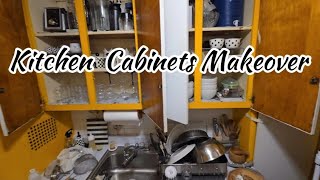 LIFE IN NYC  Renters Friendly kitchen cabinets makeover  Bathroom towels design ideas [upl. by Amargo]