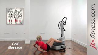 Vibration Plate Massages  How to massage your Calves with a Vibration Plate [upl. by Haeli733]