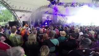 Radiophonic Workshop  Glastonbury Doctor Who theme 1980 version Festival 2014 Dr Who BBC [upl. by Chassin]