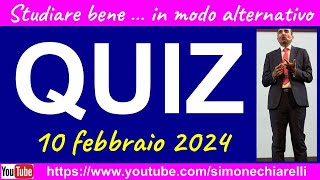 QUIZ commentati in diretta con Simone Chiarelli 1022024 [upl. by Oicam]