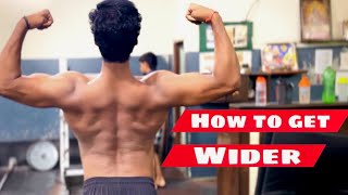 How To Get A Wider Back 🔥TIPS amp TECHNIQUES backworkout [upl. by Sandstrom658]