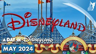 📆 A Day in Disneyland Paris  MAY 2024 [upl. by Nellaf]