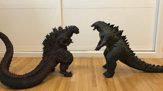 SHIN GODZILLA VS GODZILLA 2014 Short Film [upl. by Camfort]