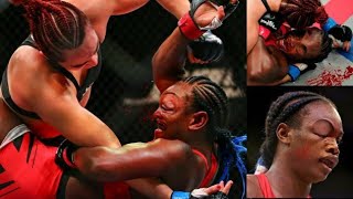 Claressa Shields Gets Smashed by Ground amp Pound by Abigail Montes 🇲🇽CLARESSASHIELDS1 [upl. by Ikciv]