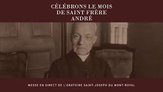 Messe du 1 août 2024 en direct de lOratoire SaintJoseph [upl. by Adnolahs805]