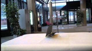 The EPFL jumpglider A hybrid jumping and gliding robot [upl. by Lertnom]