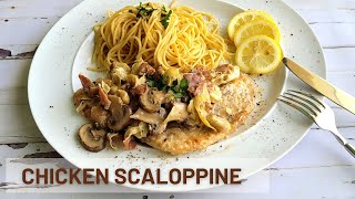 How to make ROMANOS MACARONI GRILLS  Chicken Scaloppine [upl. by Ignaz]