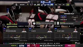 Madden 22 franchise relocation fantasy draft ep 8 [upl. by Odrareg668]