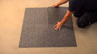 Forbo Flotex Tile Installation Video [upl. by Atahs]