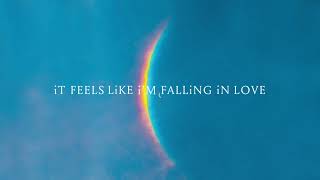 Coldplay  feelslikeimfallinginlove Official Lyric Visualiser [upl. by Pinkerton]