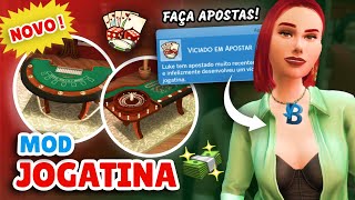 MOD BASEMENTAL GAMBLING MOD NOVO  MÁQUINA DE CAÇANÍQUEL VÍCIO EM JOGO  The Sims 4 [upl. by Magda385]