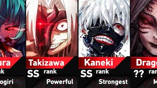 Strongest Tokyo Ghoul Characters [upl. by Norris]