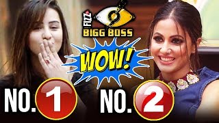 Latest Voting Trend Shilpa Shinde On No1 Position Hina Khan On No 2  Bigg Boss 11 [upl. by Zurkow942]