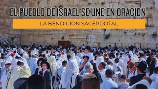 EL PUEBLO DE ISRAEL UNIDOS EN ORACION  BENDICION SACERDOTAL BRIKAT HAKOANIM [upl. by Persas28]