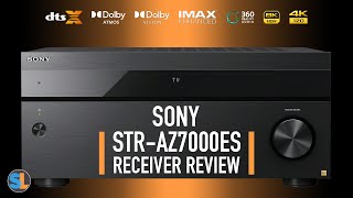 Sony STRAZ7000ES 132 Channel 8K Flagship Receiver Review  Setup amp Demo [upl. by Edny]