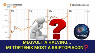 Bitcoin halving után 80 nap újra felhalmozásról szól 📈📉📈 [upl. by Ydnelg796]