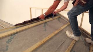 Fixing  Installing Lightweight Roofing Tiling to Gable End [upl. by Ecinej]