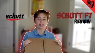 Schutt F7 Football Helmet Unboxing and Review [upl. by Innor917]